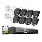 Sannce 8ch 6mp Nvr 5mp Audio Poe Security Camera System Human Vehicle Detection
