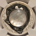          Rare Top Pop  2015p 1oz Silver Australia Mother Of Pearl Pr 70 Ultra Cameo 