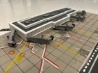 1 400 Scale Model Airport Terminal  comes With Jetways   Fits Up To 5 Aircraft
