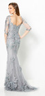  605 00  Montage By Mon Cheri 219978  Scoop  Neck  Evening   Gown Dress 4 - 6