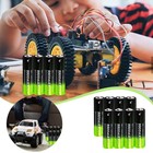 4pcs set 18650 L Ithium Battery Rechargeable 3 7v Li-ion For Torch Headlight