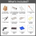 Frautron Guitar Setup Tool Kit  Luthier Repair Tool Kit  Fret Leveling Kit  G   