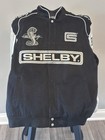 New Shelby Racing Embroidered Cotton Jacket Jh Design Black  98 Cs Large