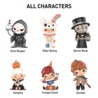 Pop Mart Hirono Monsters Carnival Series Confirmed Figure Sealed Bag In Open Box