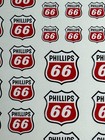 Ho Scale Phillips 66 Gas Oil Signs 2mil Vinyl Die-cut Peel N Stick Stickers