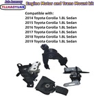 Engine Motor Mount Set Compatible With 2014 2015 2016 2017 2018 2019 Toyota C   