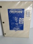 Creepshow Original 1st Draft Screenplay Stephen King