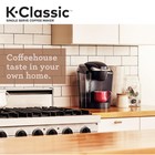 Keurig K-classic Single Serve K-cup Pod Coffee Maker  With 3 Brew Sizes  48oz   