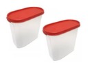 Tupperware Mm Oval 2 3 Ltr Set Of 4 Dry Storage Kitchen Container Free Fast Ship