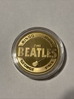 The Beatles Commemorative Gold Coin Beatlemania John Paul George Ringo