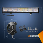 20  Bar Light Lamp Off Road Driving Led Work Lights Suv 4wd Car Tuning 6 Modes