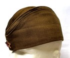 Vintage 1980s Soviet Army Soldier Service Hat Pilotka Made In Belarus  Ussr  143