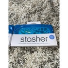 Stasher Reusable Silicone Storage Bag  Food Storage Container  Snack Size 2 Pack