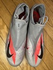 Nike Phantom Vsn 2 Pro Df Fg Soccer Cleats Silver  Gray  Pink  Mens 10