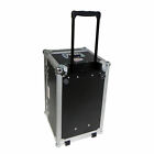 Prox Utility Multipurpose Small Dj Trunk Road Case W  Foam Lined Wheels   Handle