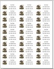 150 Outhouse  Return Address Labels Personalized  1 X 2 5 8 In 