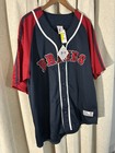 Vintage Atlanta Braves Baseball Jersey Adult Xl Tru Fan Blue Red Mlb Y2k New