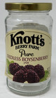 Knott s Berry Farm  empty  Seedless Boysenberry Jam 16 Oz Glass Jar W  Lid