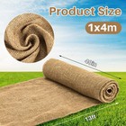 Burlap Fabric Roll - Garden Burlap Fabric Roll 40  X 13 Feet Natural Burlap Mate
