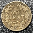 1857 Flying Eagle Cent 1c Choice Vf Very Fine Type Coin