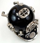 Black Handmade Vintage Diving Divers Helmet   Deep Sea Scuba Boston  mark V gift