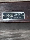 Vintage K e Leroy Lettering Set Keuffel   Esser Drafting Scriber Set   Extras