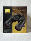 Nikon Action 10x50 Wide Angle Binoculars  7218 Open Box Case Strap Manuals Box