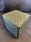 Vintage Travel Sewing Kit Foldable Cube With Scissors Thread Needle Set