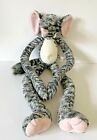 Toys R Us Animal Alley Long Arms Legs Gray Elephant Plush Stuffed Animal 2000