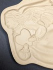 Christmas Angel Brown Bag Cookie Art Heart Mold Angel Hill Design 1987 Vintage 