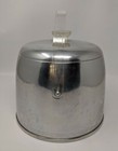 Vintage Kromex Aluminum Retro Ice Bucket Lucite Handle Atomic Mid Century Modern