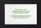 Registration Card   Perez-steele Hall Of Fame Postcard  08815 10 000