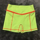 Jo jax Dance Wear Girl s Beat Short In Size Youth Large Lime Green