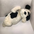Jellycat Plush 12  Bashful Black And Cream White Puppy Stuffed Animal