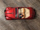 Volkswagen Vintage Battery Operated Beetle Convertible Toy Car Red Driver Figure
