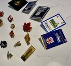 Lot 20 Vtg Canada Travel Souvenir Lapel Pins Canadian Provence Cities Ontario