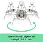 Ingenuity Inlighten 5-speed Electric Baby Swing For Infant   3 Swing Directio   