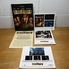 2003 Pirates Of The Caribbean Black Pearl Dvd Press Kit Folder 3 Color Photos