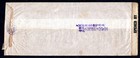 Japan 1947 Us Post Wwii Military Occupation Civil War Censor Label On Cover