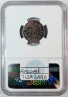 1652 Colonial Pine Tree Sixpence Ngc Xf-40 No Pels Massachusetts  31 9 Gns 