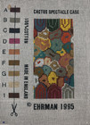 Kaffe Fassett Cactus Spectacles Case - Vintage Ehrman Kit - Disc Paterna Wools