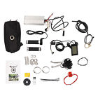 1200w 48v 25   E Bike Motor Hub Lcd Front Wheel Electric Bicycle Conversion Kit