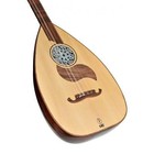 Turkish Lavta Saz  Lute  Oud With Soft Case - Mahogany-walnut