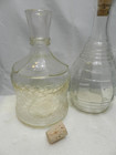 4 Vintage Whitehouse Vinegar Bottle 1960s Glass  c96j 
