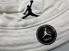 Nike Air Jordan Bucket Hat Youth Size Xl 8-20 White 940581-001 New With Tags