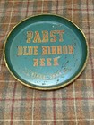 Vintage Pabst Blue Ribbon Beer Metal Advertising Tray