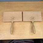 2 Clemes   Clemes Curved Back Wool Hand Carders Great For Spinning Or Felting 8 