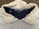 Vintage 90s Polo Sport Ralph Lauren Polo Tennis Fleece Medium Usa Quarter Zip