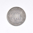 1860 Three Cent Silver   Nice Pastel Toned Choice Uncirculated 