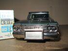 211q Vintage Haji Japan Rambler Station Wagon 1965 Tin Motor Friction Ok   Box